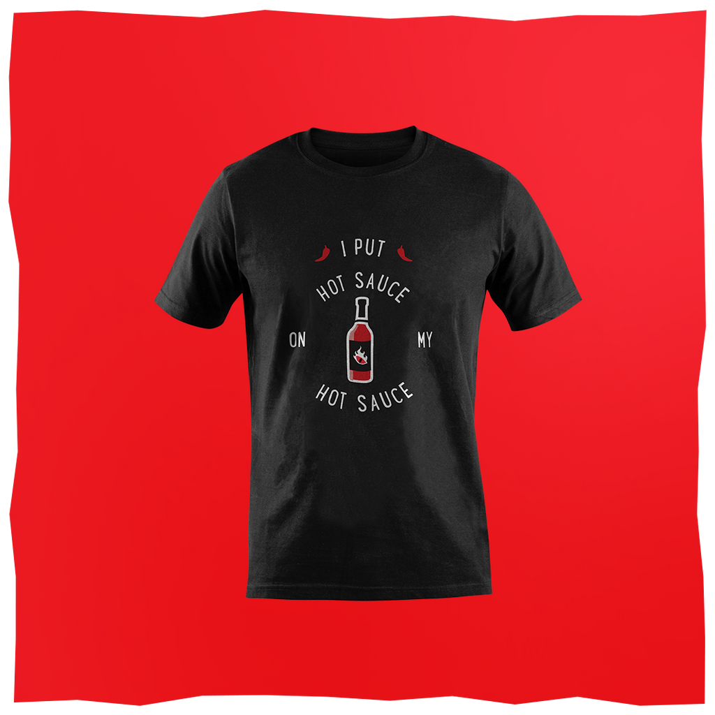 Black Mamba T-Shirt - Hot Sauce on my Hot Sauce - Black Mamba Chilli